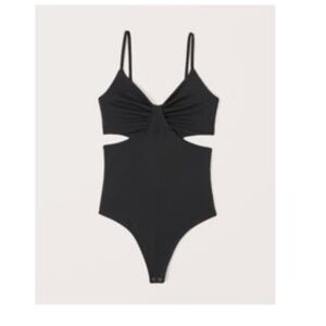 NWT Abercrombie tank bodysuit with cut outs medium